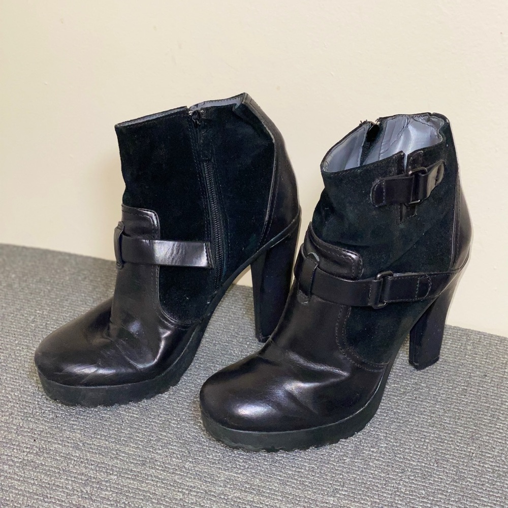 Black Leather Boots